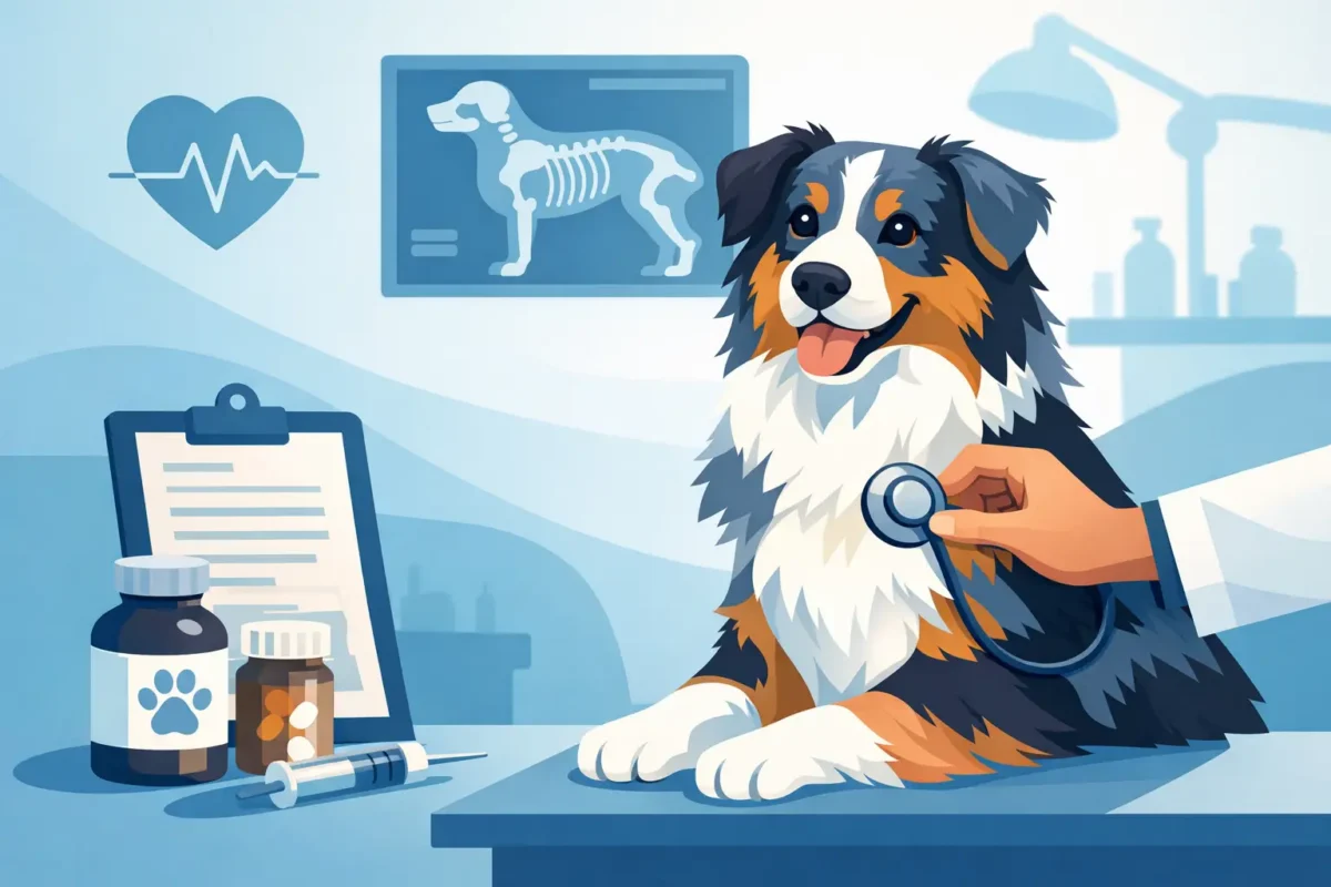 Australian Shepherd Vet Checks: What Counts