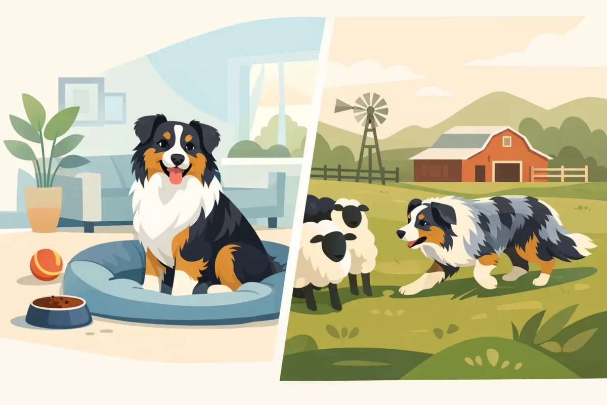 Companion Aussie Versus Working Aussie Explained