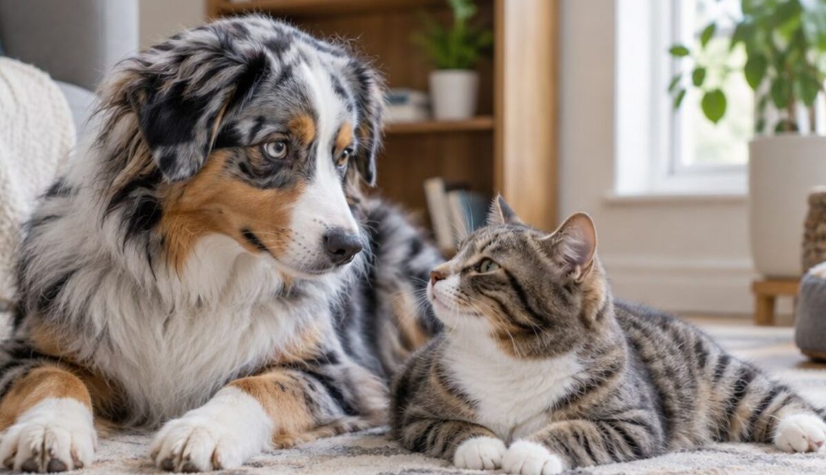 Are Toy and mini Aussies good with cats?